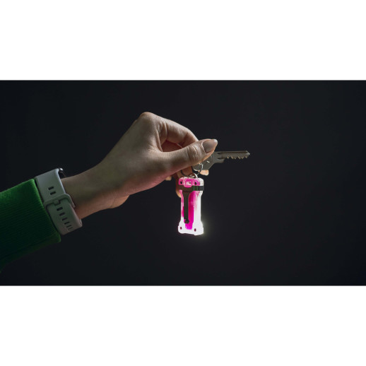 Фонарь-брелок Armytek Zippy, 160 люмен, розовый